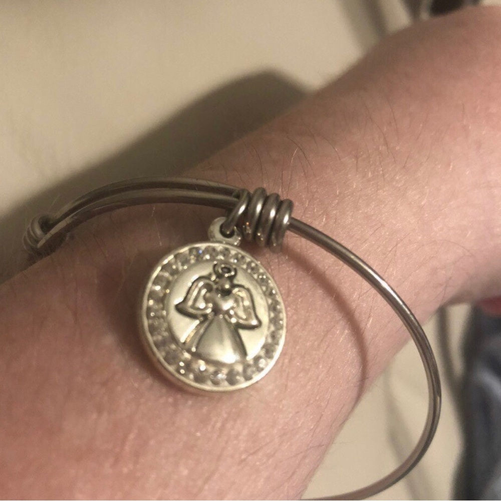 Unwritten Brand Bangle Bracelet
Guardian Angel Bangle